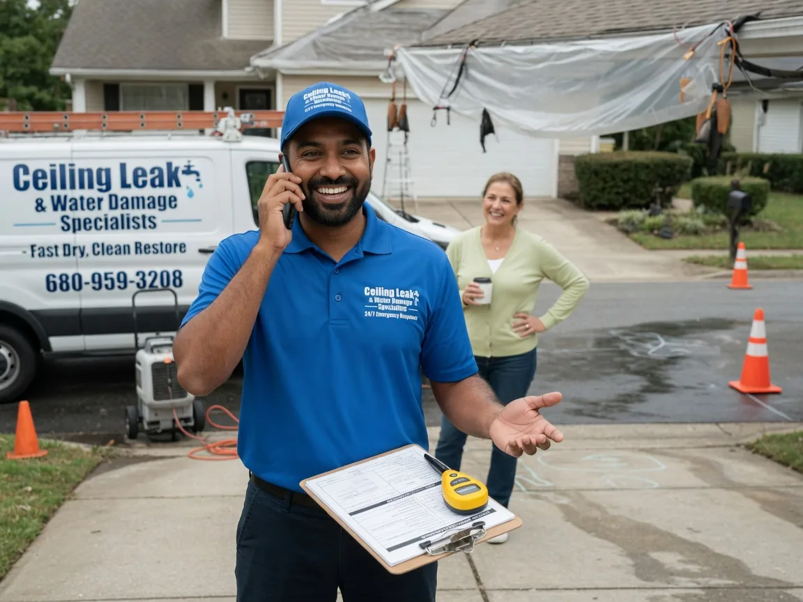 Ceiling Leak Cleanup Jacksonville, VT FAQs